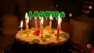 Happy Birthday LEONIDA   Happy Birthday Song   Birthday Wishes   Birthday Party
