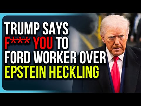 Thumbnail for Trump Says F*** YOU To Ford Worker Over Epstein Heckling