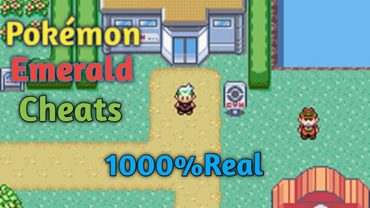 Pokemon Emerald Source Code Pokémon Emerald full cheats and code - YouTube