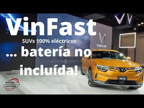 VinFast Auto Show New York  2022, SUVs eléctricos sin batería incluída
