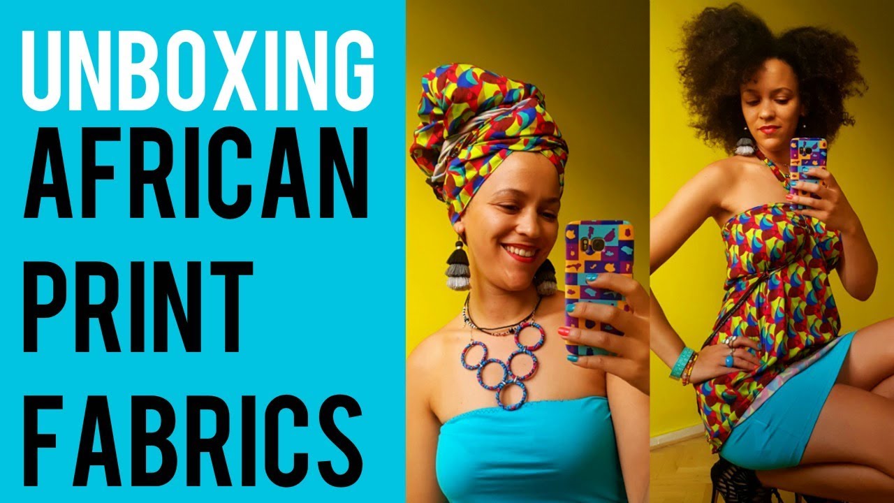 ⭐ UNBOXING AFRICAN PRINT FABRICS ⭐  STELA TEXTILE DESIGN STUDIO + COUPON CODE| EP 2