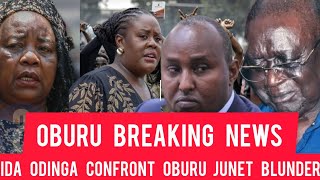 KAREN tension IDA confront OBURU for INSULT Junet Quickly rush to Save ODM rally MIGORI turn HOSTILE