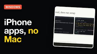 No Mac? Build and Run iOS Apps on Windows With xtool and WSL