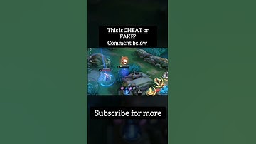 this is CHEAT or FAKE @CYRAXmlbb #mlbb #short #shortsfeeds #fypシ゚viral