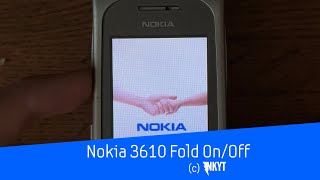 Nokia 3610 Fold On/Off