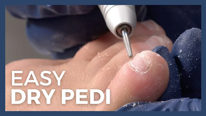 How To Dry Pedi - Easy Dry Pedicure Tutorial