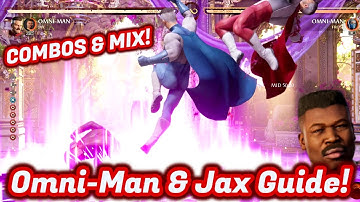 Omni-Man & Jax Guide! Unblockable Mayhem!!! - Mortal Kombat 1 "Omni Man" Gameplay Breakdown Guide