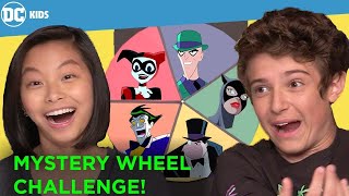 Mystery Wheel Challenge with the Riddler! | DC Super Hero Challenges | DC Kids Show screenshot 2