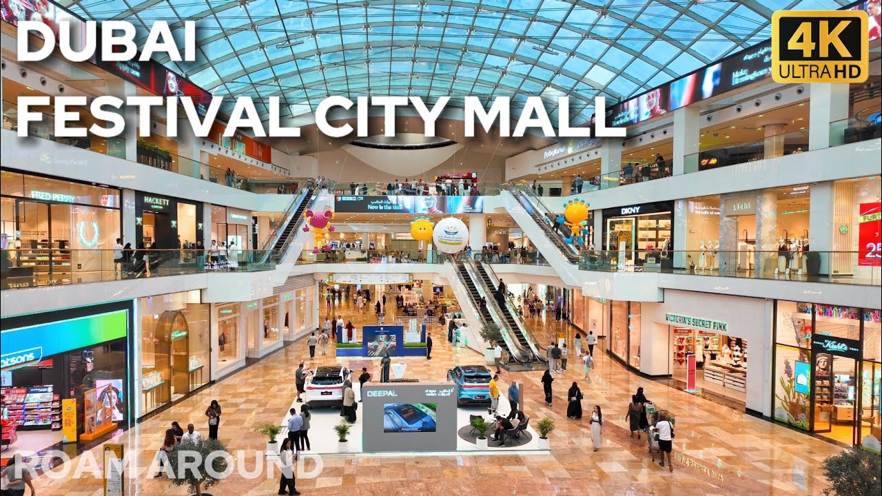 Dubai Festival City Mall Silent Vlog in Summer 2025 | Roam Around In Dubai