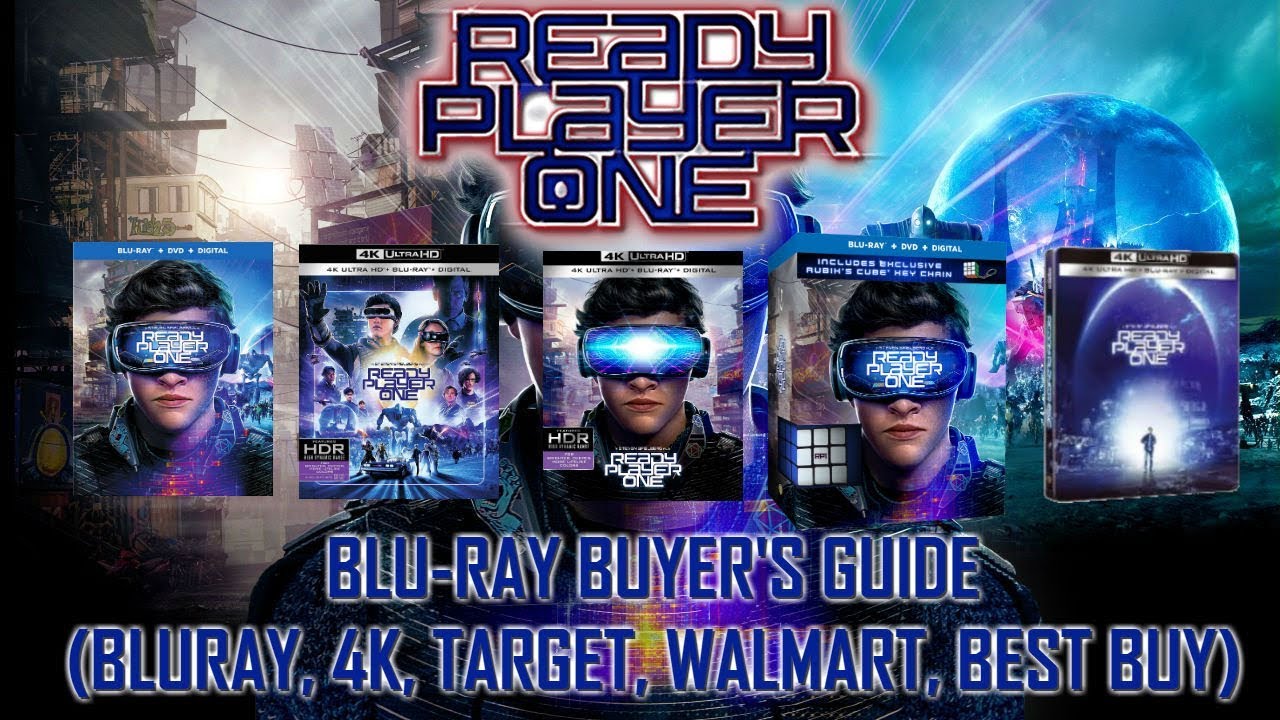 Ready Player One 4k Bluray Unboxing Blu 4k Best Buy Walmart Target Bluray Buyers Guide Youtube