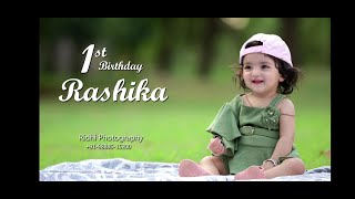 1st Birthday Pre Shoot 2022 || Rashika || Ridhi Films