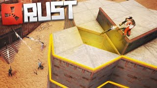 МЕНЯ РЕЙДЯТ ВО ВРЕМЯ РЕЙДА ОГРОМНОГО МВК БУНКЕРА! (РАСТ РЕЙД | RUST RAID)