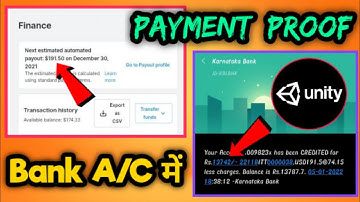 Unity Ads Payment Proof | Unity Ads Self Earning | Unity earning trick | Unity Ads High cpm App