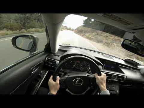 2015 Lexus IS250 Driving POV in Rainy Weather