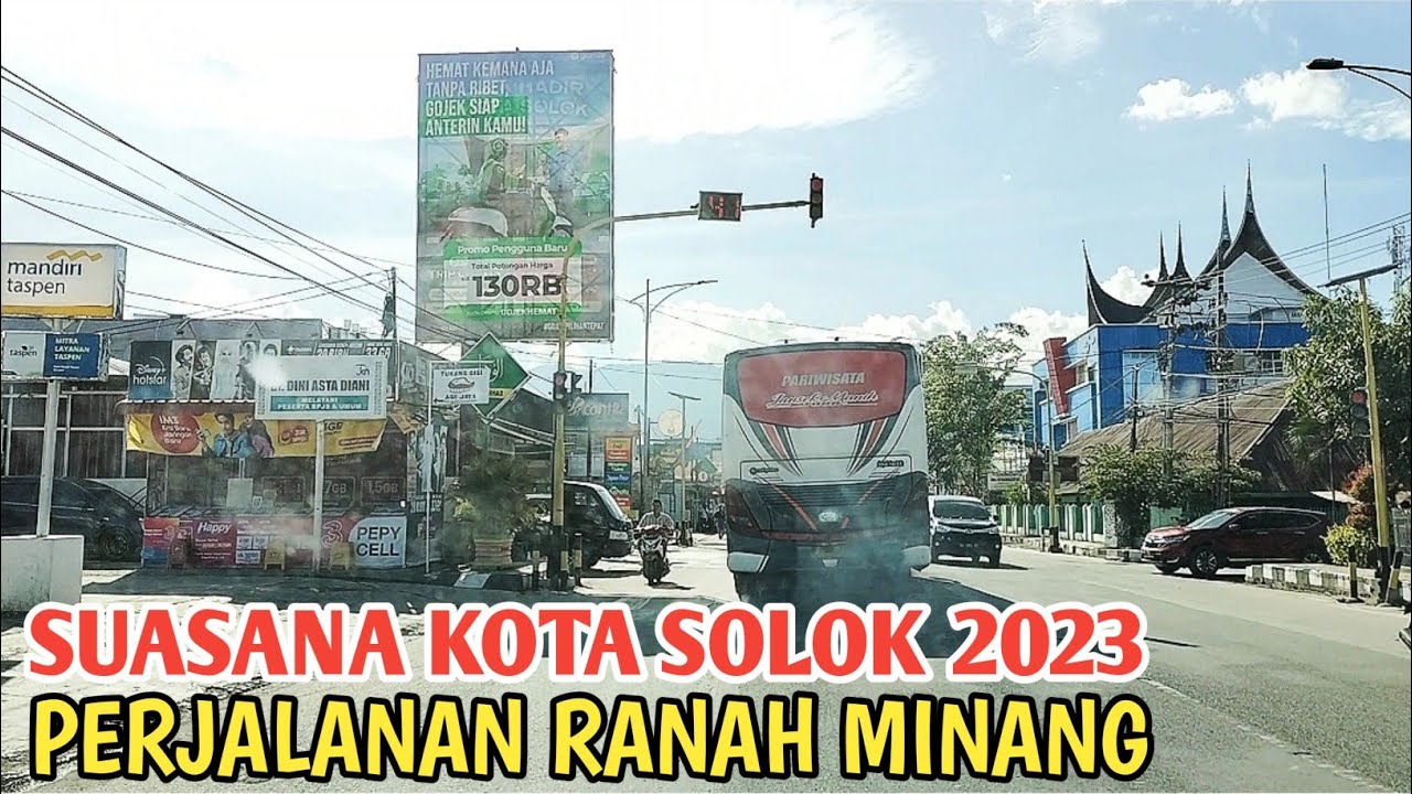 SUASANA KOTA SOLOK SUMATERA BARAT 2023