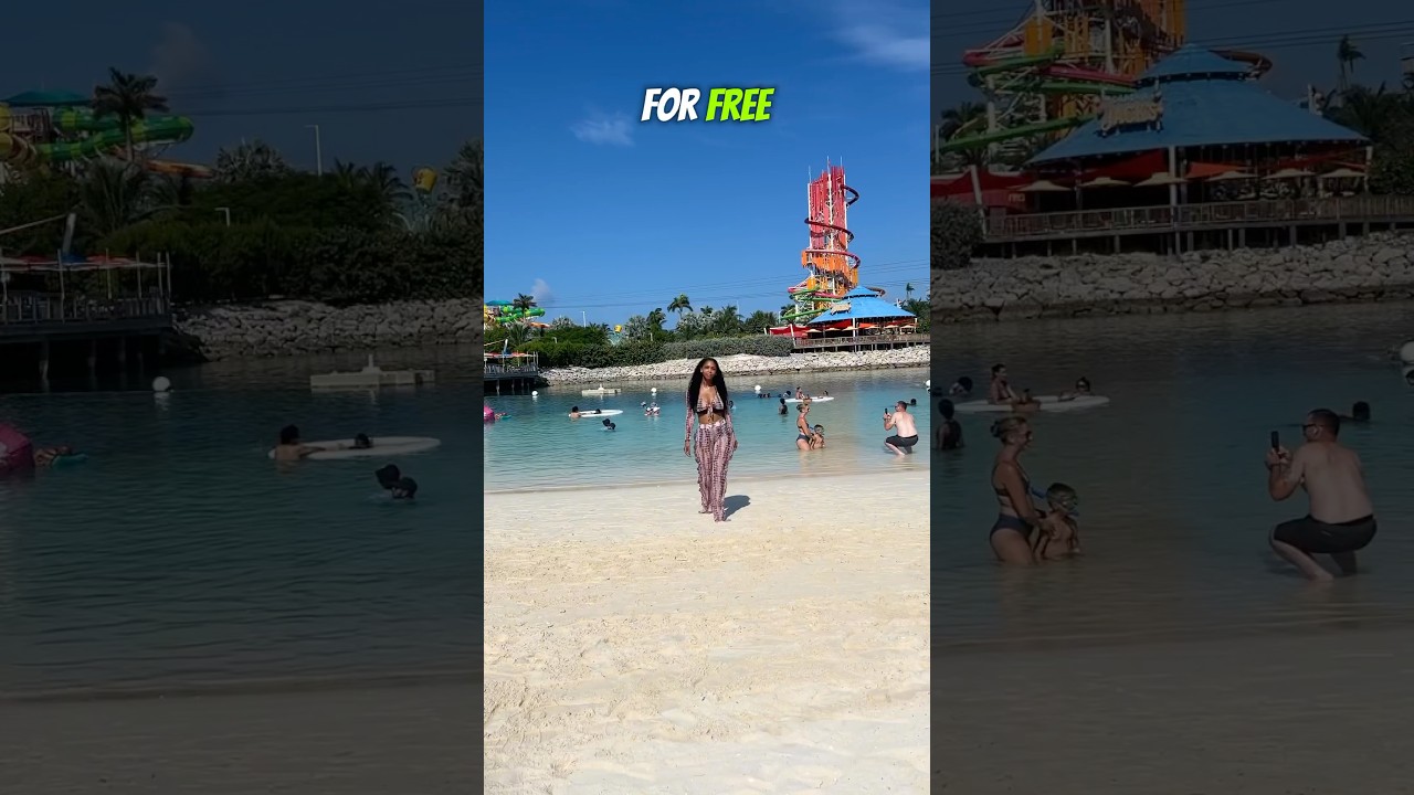 My Perfect Day At CocoCay for FREE! #royalcaribbean #utopiaoftheseas #cruisetips #shorts