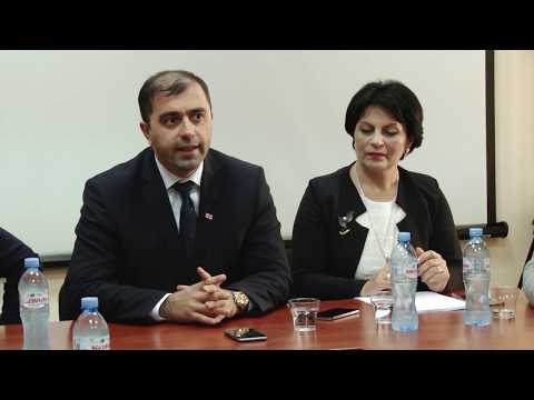 კახა კუკავა თელავში ამომრჩეველს შეხვდა