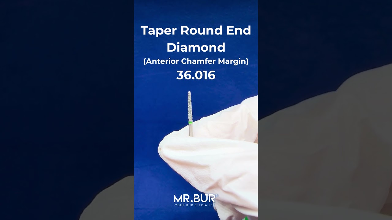 Taper Round End Bur | Diamond Dental Bur