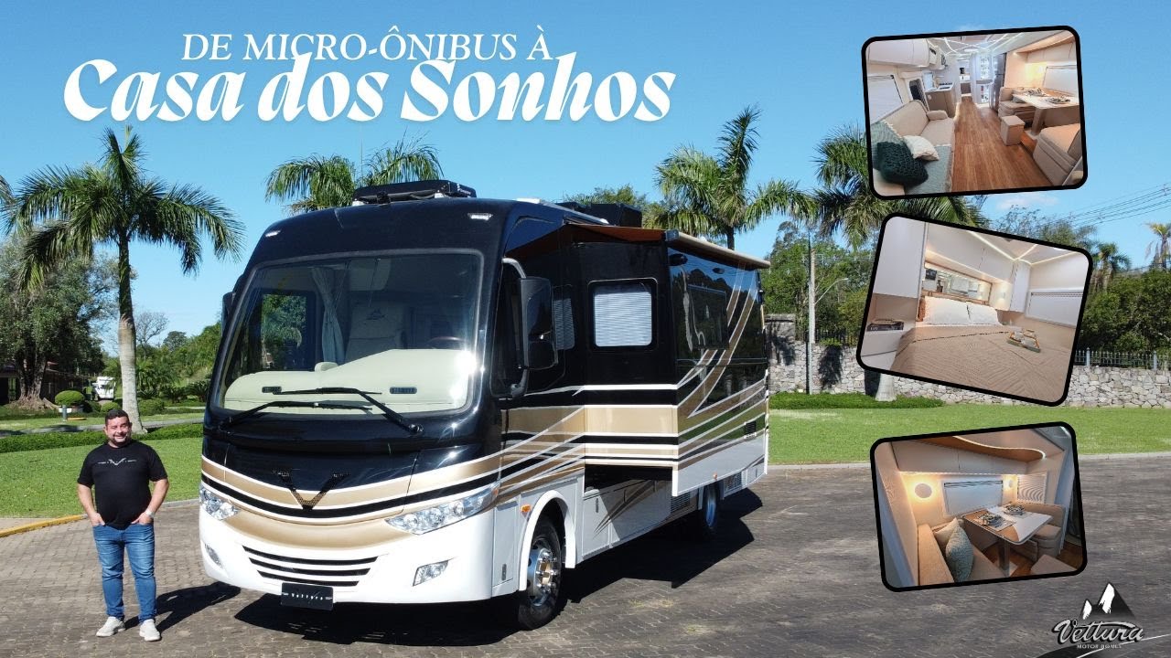 DE MICRO-ÔNIBUS À CASA DOS SONHOS - TOUR COMPLETO DREAM HOUSE!