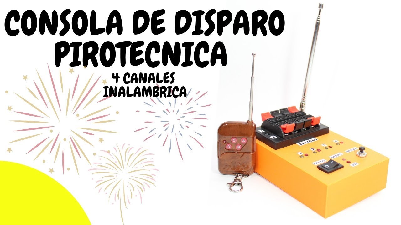 Consola de Disparo Pirotécnica