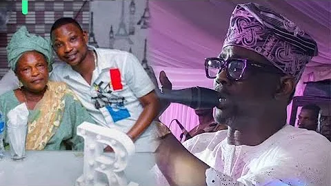 STAY STRONG" Oganla Pasuma console Tiri Leather on demise of his Mother Alh. Sheriffat Latest