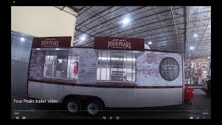 The Four Peaks Bed & Breakfast | 8x24 Food Trailer For Sale