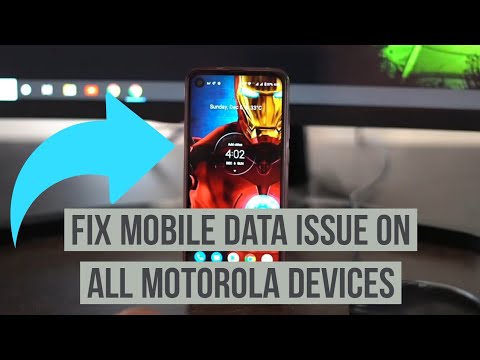 मोटोरोला डिवाइस में "मोबाइल डेटा काम नहीं कर रहा है" को कैसे ठीक करें