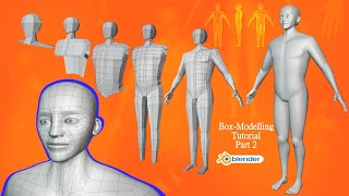 Blender Tutorial - Human Body Modelling for Animation - Part 2