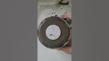 Swiss pot 🧀 #satisfying #asmr #cement #planter #art #siliconemold #acrylic