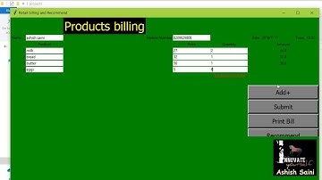 Machine Learning | E-commerce Profatibility and Recommendation system for Grocery Store