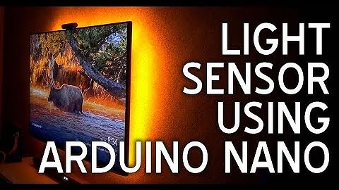 DIY Project // Light Sensor using Arduino Nano
