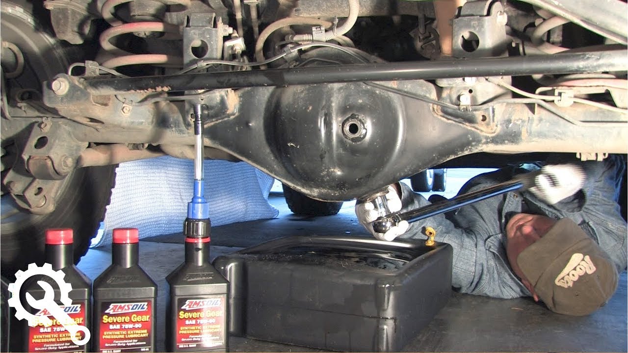 Rear Differential Oil Change - YouTube 85 ford ranger fuse box 