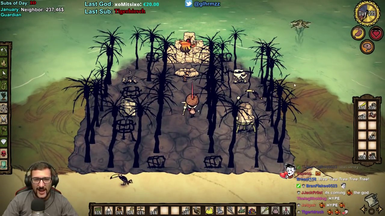 FIRE GOD AWAKENS Obsidian Baggins Don't Starve Shipwrecked YouTube