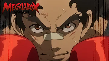 MEGALOBOX | Gearless Joe vs Yuri First Boxing Match (English Dub)