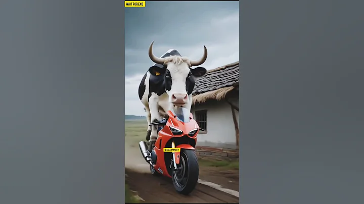 Bike 🤣 🏠 #comedy #funny #cow #trending #viralvideo #shorts