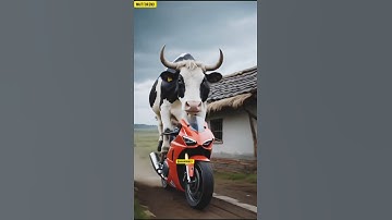 Bike 🤣 🏠 #comedy #funny #cow #trending #viralvideo #shorts