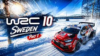 WRC 10 No Commentary | Championship Season 1 | Sweden Part 1