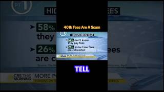 401k Fees Are A Scam. #finance #financialfreedom