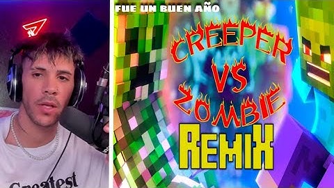 Kronno Zomber canta CREEPER VS ZOMBIE REMIX | Prod. Willi.Ch [VERSION A] " en directo