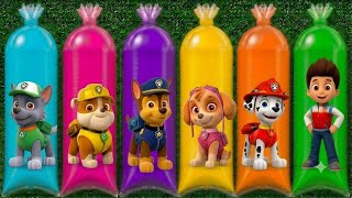 UNBOXING : Ultimate Paw Patrol Toys | Rumbble, Skyle, & Friends 🌈 Water Balloon Suprise 