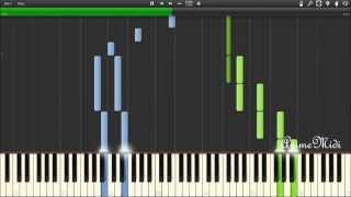 [Synthesia] Toradora! OST - Lost my pieces (Piano) [Toradora!] chords