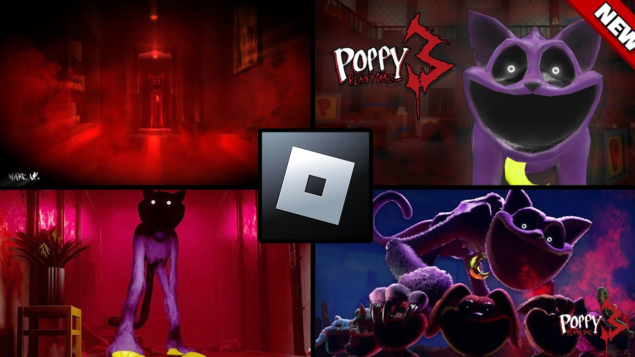 All Roblox Poppy Playtime Chapter 3 : CatNap Cutscene and Jumpscare ...