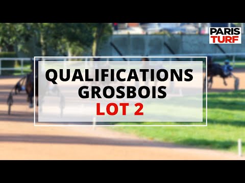 Qualifications Grosbois – Trot attelé – Lot 2 du 22/07/2022