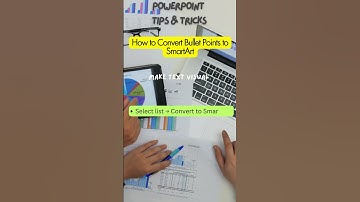 How to Convert Bullet Points to SmartArt. Make text visual.