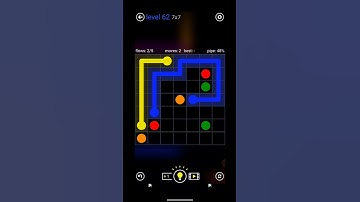 Flow free | Interval pack | 7×7 | Level 62 #braingames #flowfree #trending #shorts #viral #tseries