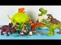 ASMR Jurassic World Unboxing Dinosaur Egg T-rex Velociraptor Chasmosaurus Giganotosaurus