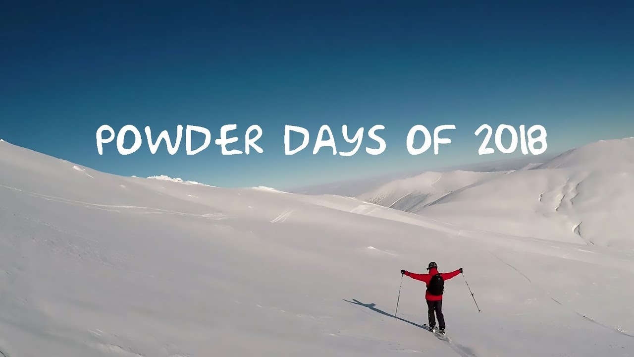 POWDER DAYS OF 2018 YouTube