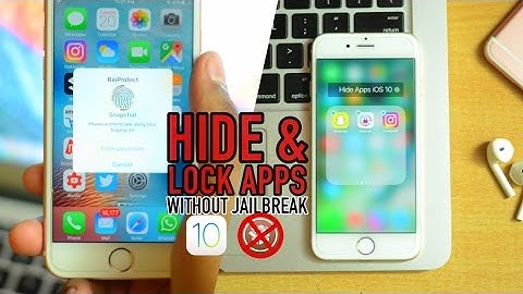 How to Lock & Hide Apps in iOS 10!