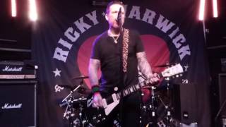 Ricky Warwick &amp; The Fighting Hearts : All Sussed Out @ Live Rooms, Chester 18/11/2016