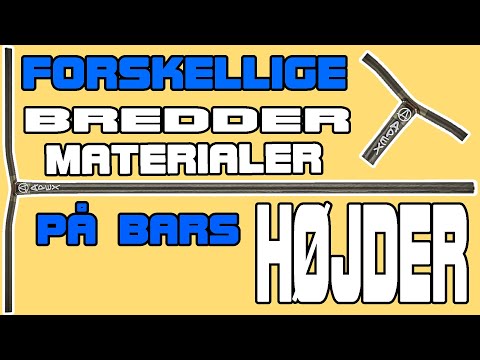 Hvad er forskellen på bars? // Forskellen på materialer, højde og bredde